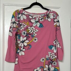 Floral Pink Women's Top